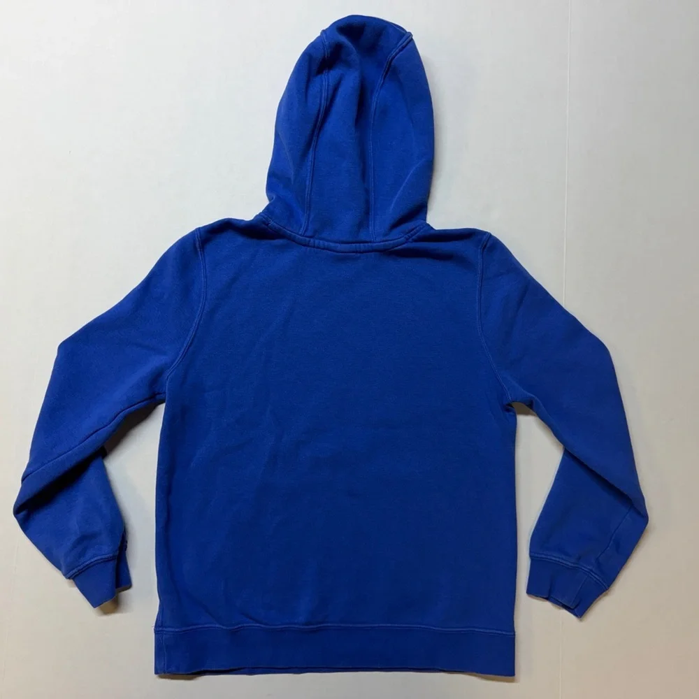 Brasil Nike Soccer CBF Club Kid’s Medium Blue Yellow Pullover Hoodie